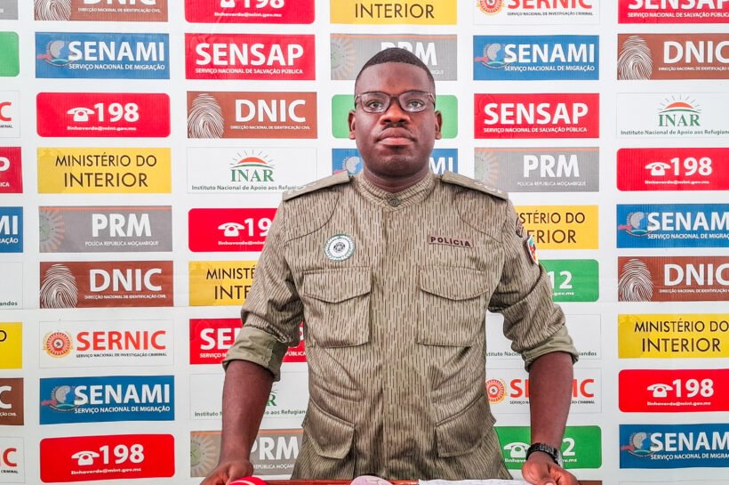 PRM EM SOFALA DESMENTE A EXISTÊNCIA DE HOMENS CATANAS E CONDENA A DIFUSÃO DE INFORMAÇÕES FALSAS Imagem do arquivo