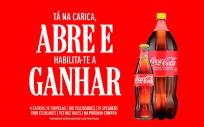 “TÁ NA CARICA” PROMOÇÃO DA COCA-COLA QUE PREMEIA CONSUMIDORES