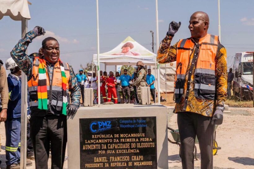 MOÇAMBIQUE E ZIMBABWE REFORÇAM CORREDOR DA BEIRA COM EXPANSÃO DO OLEODUTO PARA 5 MILHÕES DE M³ POR ANO